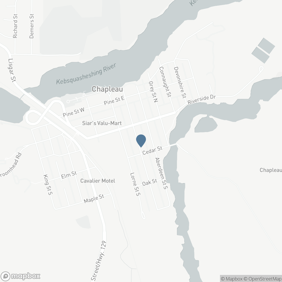 32 Lansdowne ST S, Chapleau, Ontario P0M 1K0